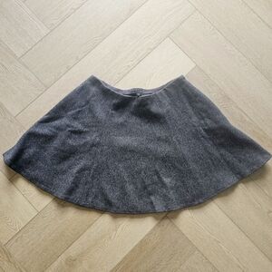 Theory wool mini skirt